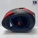 کلاه کاسکت فک متحرک دی ای وان DA1 کد 106 مشکی قرمز - تصویر 5