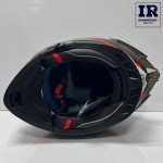 کلاه کاسکت فک متحرک ونوم Venom طوسی نارنجی - تصویر 5