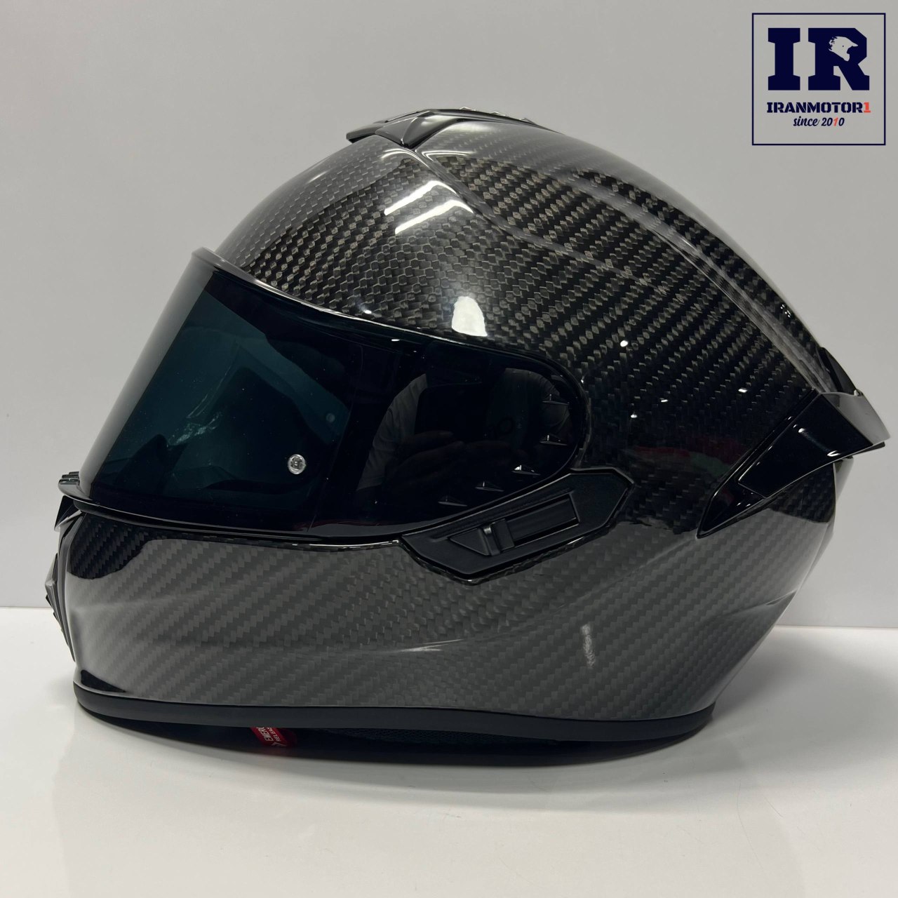 image_1789576819830 کلاه کاسکت فک ثابت کربن راپیدو RAPIDO CR مشکی - تصویر 1