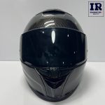 کلاه کاسکت فک ‌ثابت‌ کربن راپیدو RAPIDO CR مشکی - تصویر 3