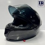 کلاه کاسکت فک ‌ثابت‌ کربن راپیدو RAPIDO CR مشکی - تصویر 6