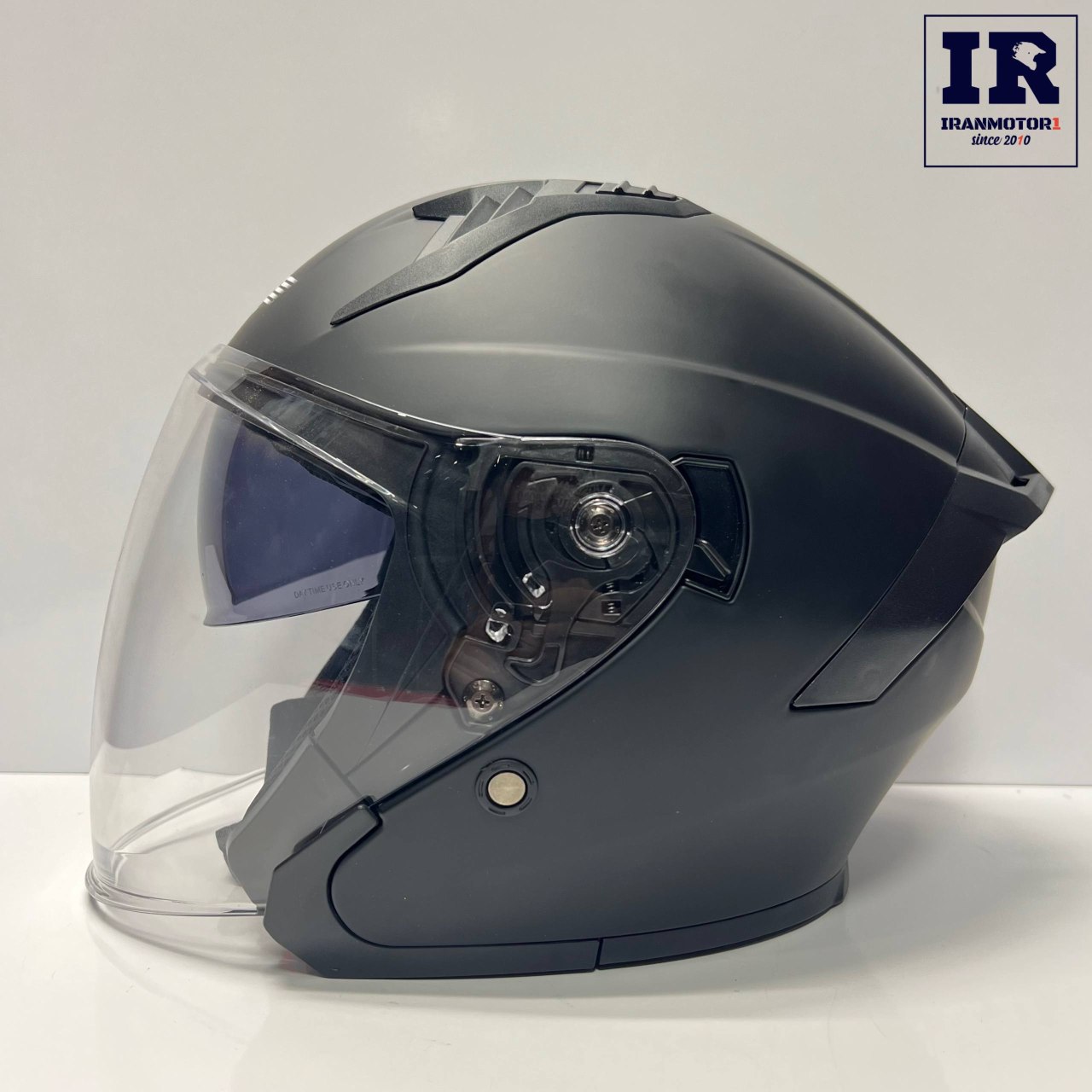 image_1789577009429 کلاه کاسکت بدون فک تکنیک Technic مشکی مات - تصویر 1