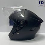 کلاه کاسکت بدون فک تکنیک Technic مشکی مات - تصویر 6