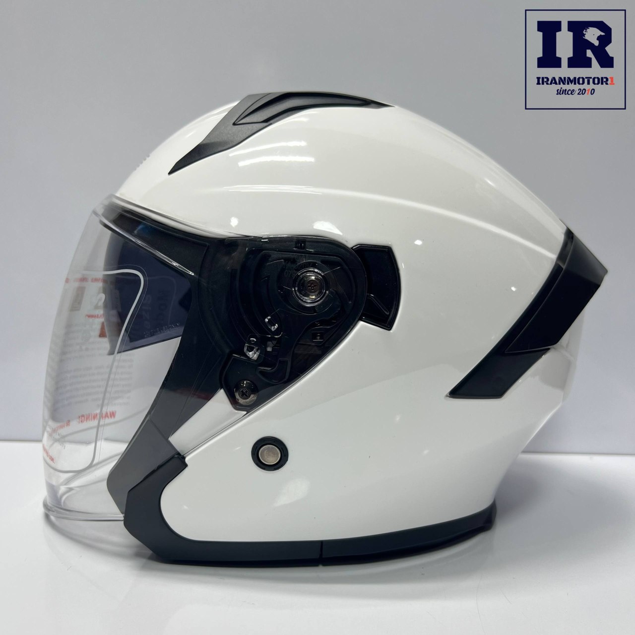 image_1789577243430 کلاه کاسکت بدون فک تکنیک Technic سفید - تصویر 1
