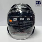 کلاه کاسکت بدون فک تکنیک Technic مشکی براق - تصویر 3