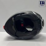 کلاه کاسکت فک متحرک تکنو Tekno مشکی سفید خطی - تصویر 4