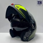 کلاه کاسکت فک متحرک تکنو Tekno خط فسفری - تصویر 4
