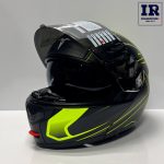 کلاه کاسکت فک متحرک تکنو Tekno خط فسفری - تصویر 6